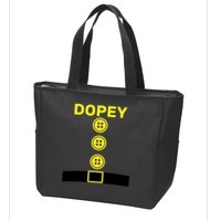 Dopey Dwarf Halloween Costume Zip Tote Bag