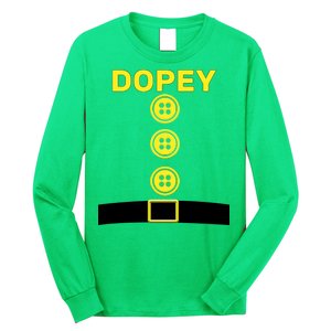 Dopey Dwarf Halloween Costume Long Sleeve Shirt