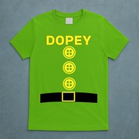 Dopey Dwarf Halloween Costume T-Shirt