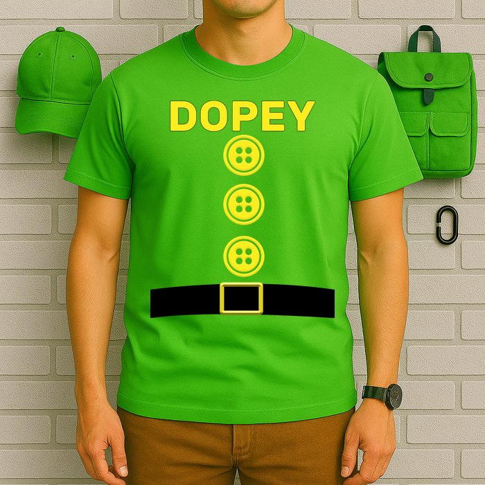 Dopey Dwarf Halloween Costume T-Shirt