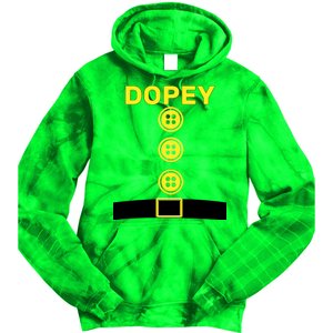 Dopey Dwarf Halloween Costume Tie Dye Hoodie