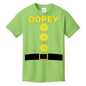 Dopey Dwarf Halloween Costume Kids T-Shirt