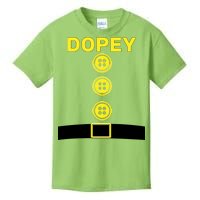 Dopey Dwarf Halloween Costume Kids T-Shirt