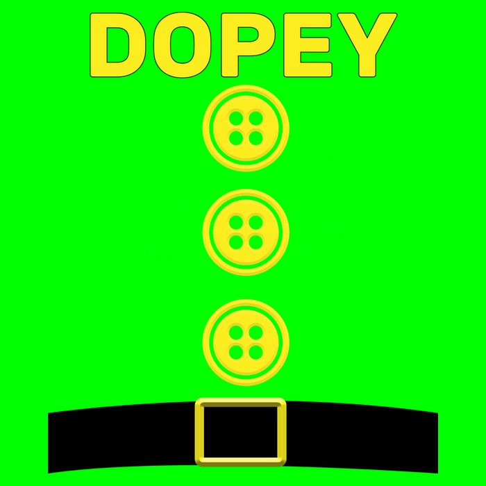 Dopey Dwarf Halloween Costume Kids T-Shirt
