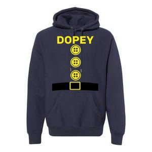 Dopey Dwarf Halloween Costume Premium Hoodie