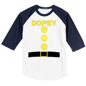 Dopey Dwarf Halloween Costume Baseball Sleeve Shirt