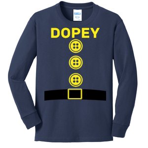 Dopey Dwarf Halloween Costume Kids Long Sleeve Shirt