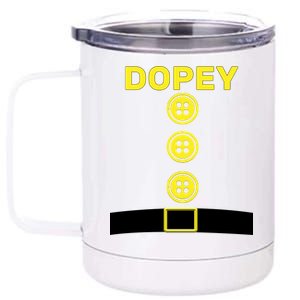 Dopey Dwarf Halloween Costume 12 oz Stainless Steel Tumbler Cup