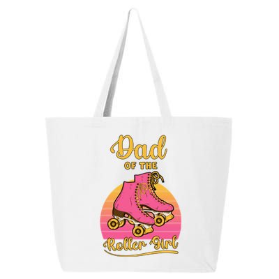 Dad Of Roller Fathers Day Skating Matching Family Great Gift 25L Jumbo Tote