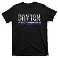 Dayton Ohio Retro Vintage Weathered Throwback T-Shirt