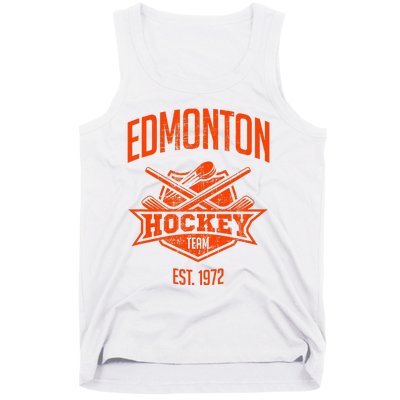 Distressed Oiler Retro Stick Fan Party Tailgate Tank Top