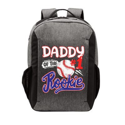 Daddy Of Rookie 1st Baseball Birthday Party Theme Matching Vector Backpack