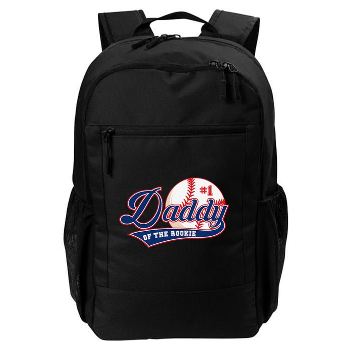 Daddy Of Rookie Of Year 1st Birthday Baseball Theme Matching Backpack