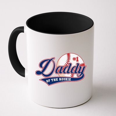 Daddy Of Rookie Of Year 1st Birthday Baseball Theme Matching Mug