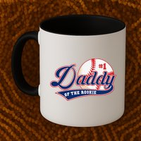 Daddy Of Rookie Of Year 1st Birthday Baseball Theme Matching Mug
