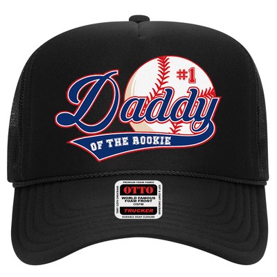 Daddy Of Rookie Of Year 1st Birthday Baseball Theme Matching Hat