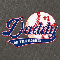 Daddy Of Rookie Of Year 1st Birthday Baseball Theme Matching Cotton Canvas Backpack