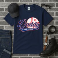 Daddy Of Rookie Of Year 1st Birthday Baseball Theme Matching Tall T-Shirt