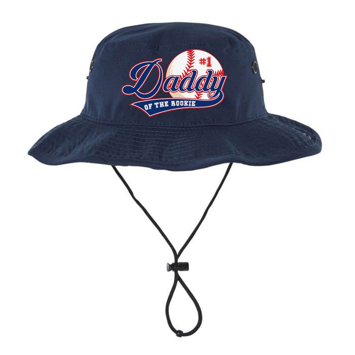 Daddy Of Rookie Of Year 1st Birthday Baseball Theme Matching Bucket Hat