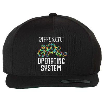 Different Operating System Autism Awareness Puzzle Tolerance Wool Snapback Cap