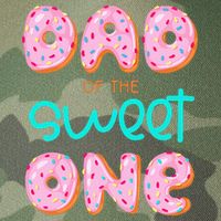 Dad Of Sweet One First Birthday Matching Family Donut Theme Legacy Tie Dye Trucker Hat