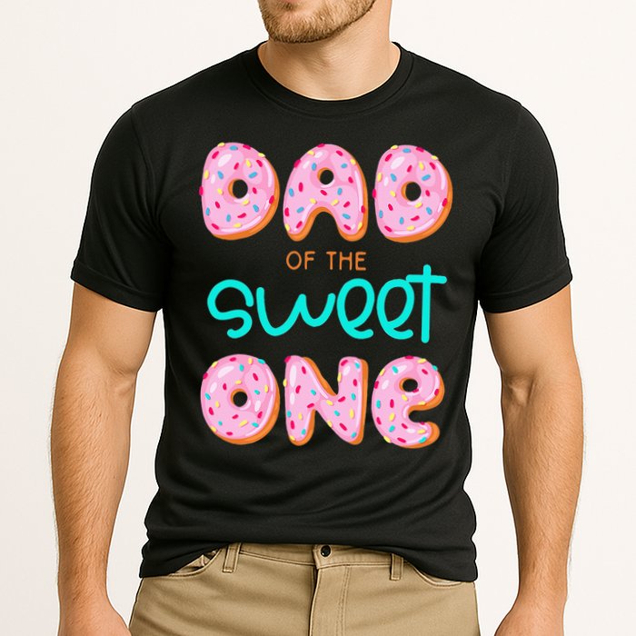 Dad Of Sweet One First Birthday Matching Family Donut Theme Performance Shirt