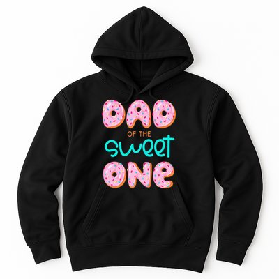 Dad Of Sweet One First Birthday Matching Family Donut Theme Hoodie