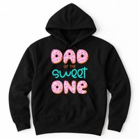 Dad Of Sweet One First Birthday Matching Family Donut Theme Hoodie