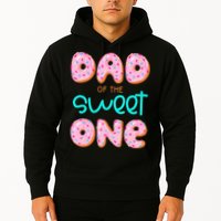 Dad Of Sweet One First Birthday Matching Family Donut Theme Hoodie