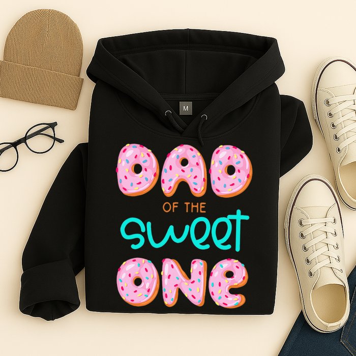 Dad Of Sweet One First Birthday Matching Family Donut Theme Hoodie