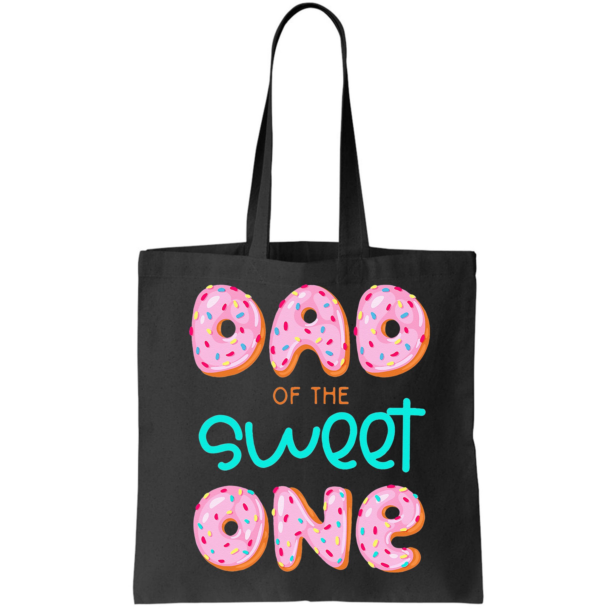 Dad Of Sweet One First Birthday Matching Family Donut Theme Bag