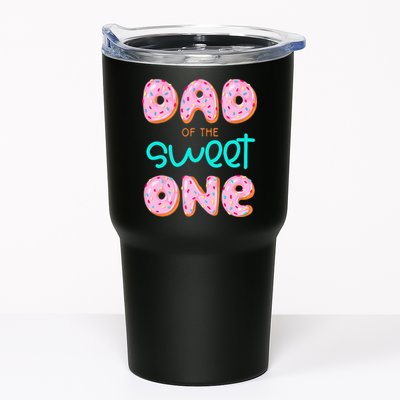 Dad Of Sweet One First Birthday Matching Family Donut Theme Tumbler