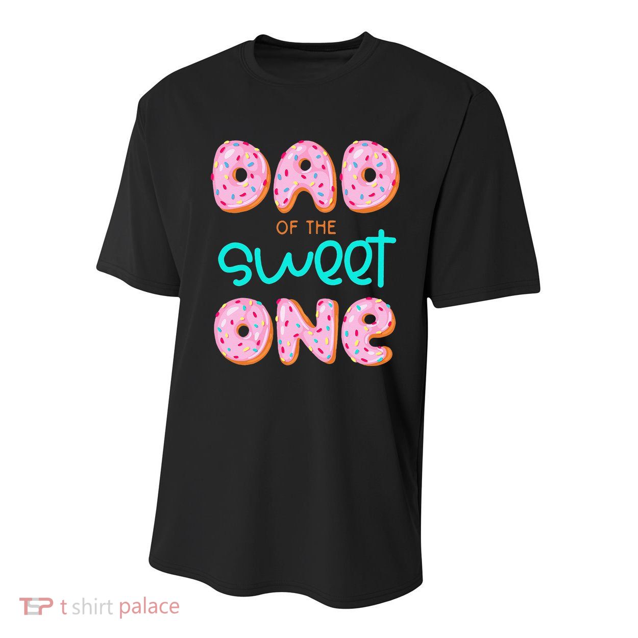Dad Of Sweet One First Birthday Matching Family Donut Theme Youth Performance Sprint T-Shirt