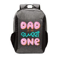 Dad Of Sweet One First Birthday Matching Family Donut Theme Vector Backpack