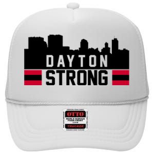 Dayton Ohio Strong High Crown Mesh Back Trucker Hat