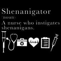 Definition Of Shenanigator Nurse Gift Backpack