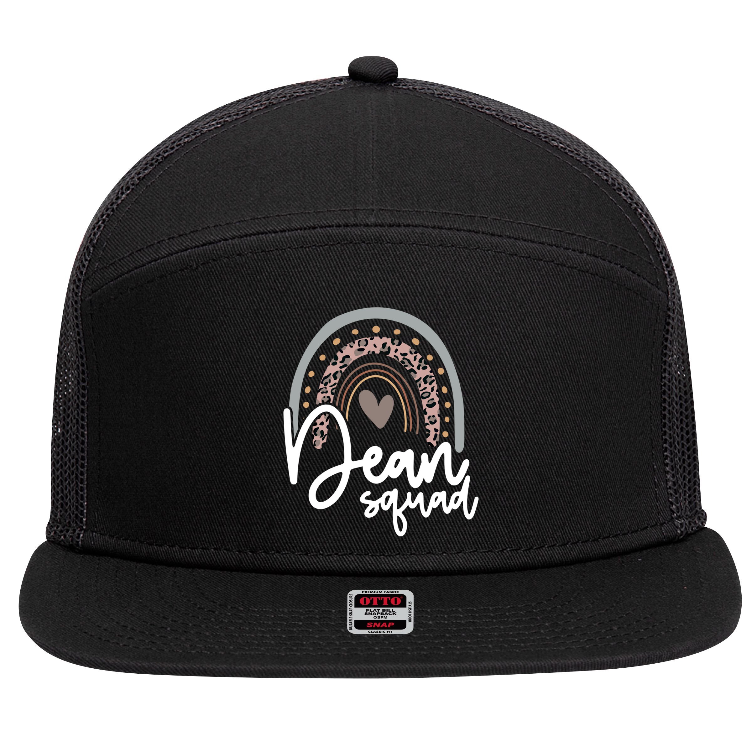 Dean Of Students – Head Of Departt Back To School Cute Gift 7 Panel Mesh Trucker Snapback Hat