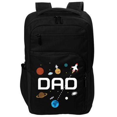 Dad Outer Space Birthday Party Impact Tech Backpack
