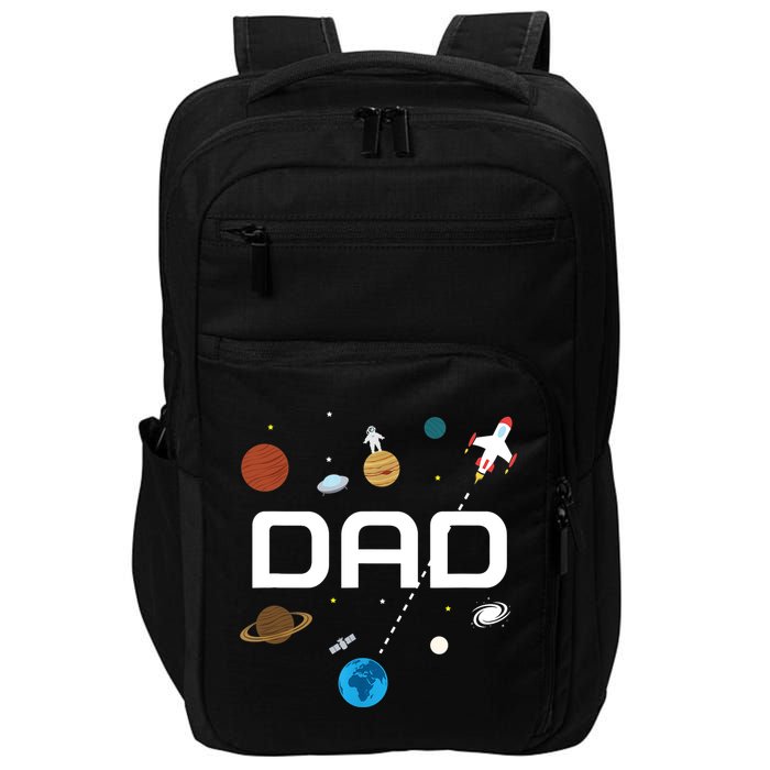 Dad Outer Space Birthday Party Impact Tech Backpack