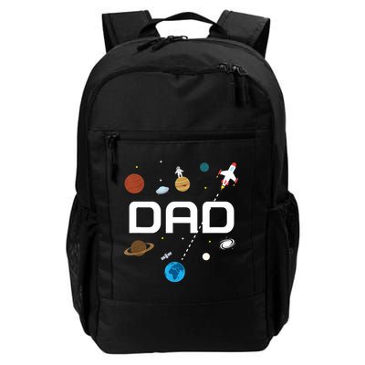 Dad Outer Space Birthday Party Backpack