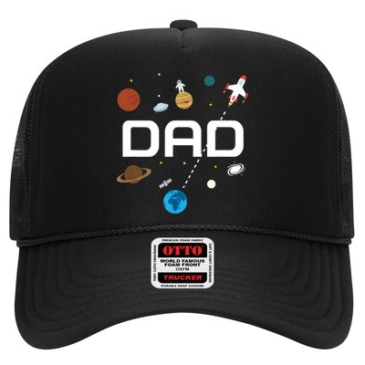 Dad Outer Space Birthday Party Trucker Hat