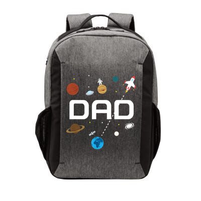 Dad Outer Space Birthday Party Vector Backpack