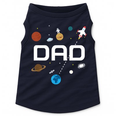Dad Outer Space Birthday Party Doggie Tank