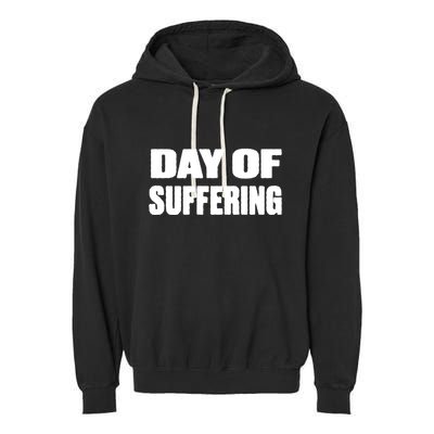 Day Of Suffering Visualize Industrial Collapse Garment-Dyed Fleece Hoodie