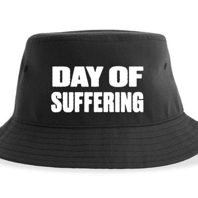 Day Of Suffering Visualize Industrial Collapse Sustainable Bucket Hat