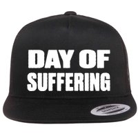 Day Of Suffering Visualize Industrial Collapse Flat Bill Trucker Hat