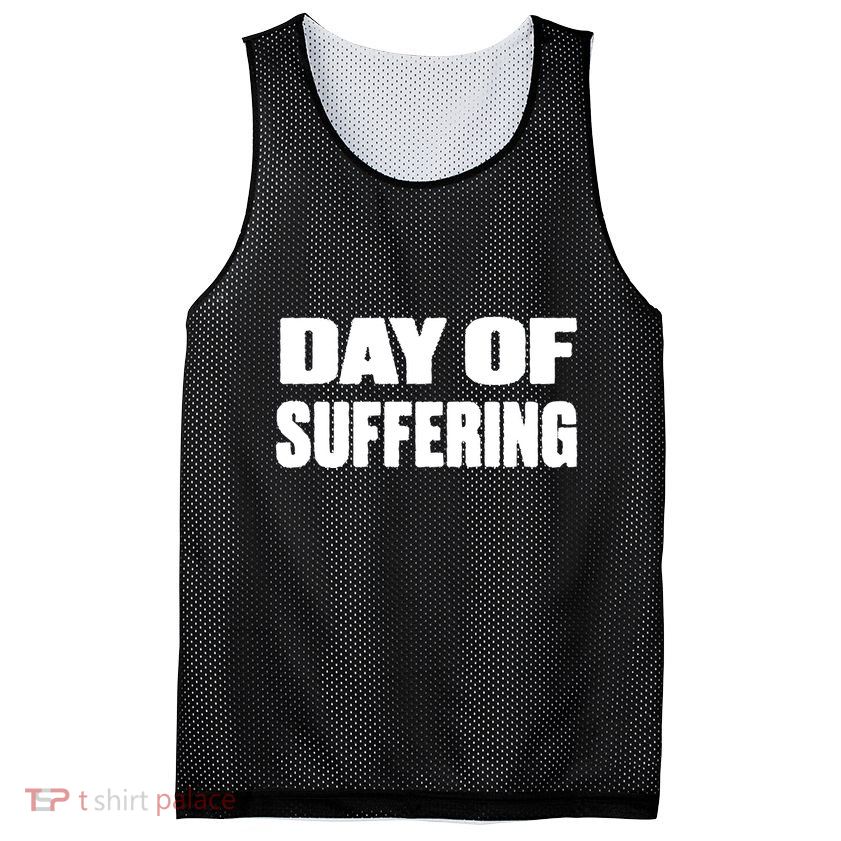 Day Of Suffering Visualize Industrial Collapse Mesh Reversible Basketball Jersey Tank