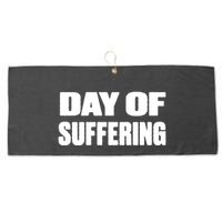 Day Of Suffering Visualize Industrial Collapse Large Microfiber Waffle Golf Towel