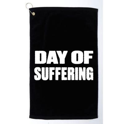 Day Of Suffering Visualize Industrial Collapse Golf Towel