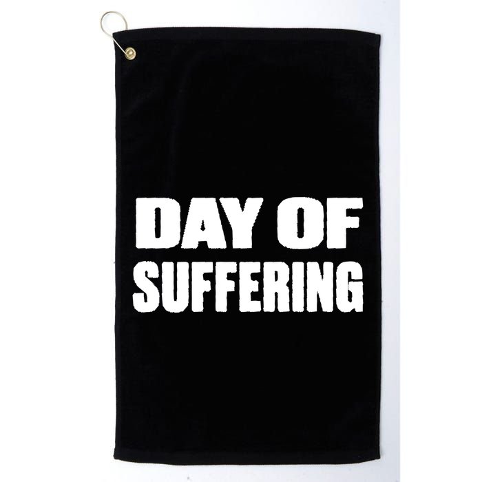 Day Of Suffering Visualize Industrial Collapse Golf Towel